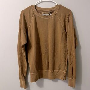 Women's Brown Crew Neck Top